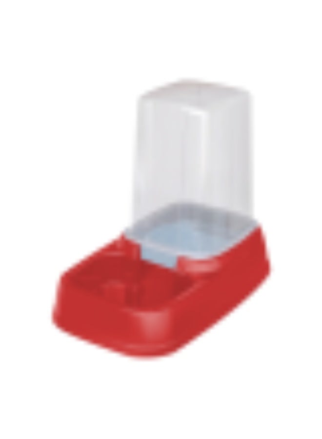 Geoplast Georplast Eat & Drink Dispenser 3.7L – Blue Color 2 in 1 Pet Food & Water Dispenser for Cats and Dogs - Image 1