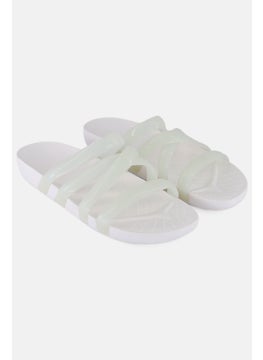 crocs Women Slip On Slipper, White  - Image 1