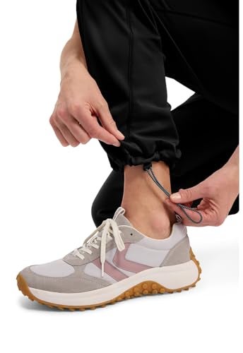 Cherokee Infinity Straight Leg Drawstring Women Scrub Pants 360 Stretch with 4 Pockets 1123AP, XL Petite, Black - Image 5