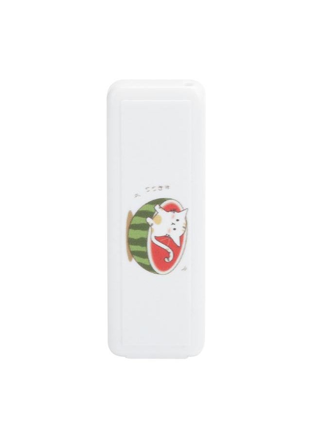 Thoraya USB2.0 USB disk Creative computer car USB disk push and pull USB disk watermelon cat 16GB  - Image 1