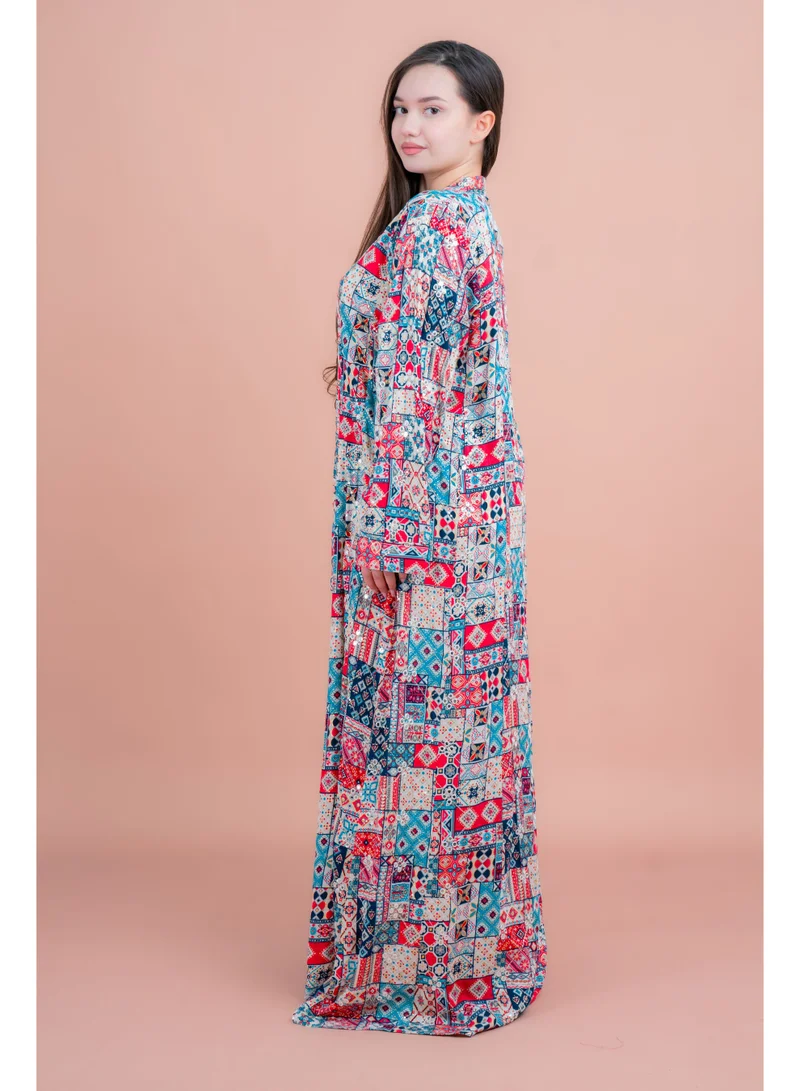 IKKXA Abstract Geometric Maxi
