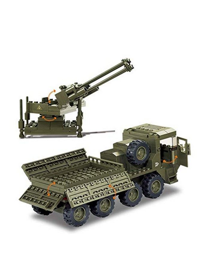 Sluban M38 B0302 Heavy Transporter Building Block Construction Set (306Piece) - Image 5