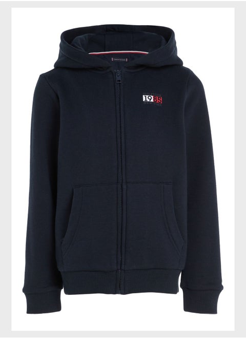 Kids Monogram Hoodie