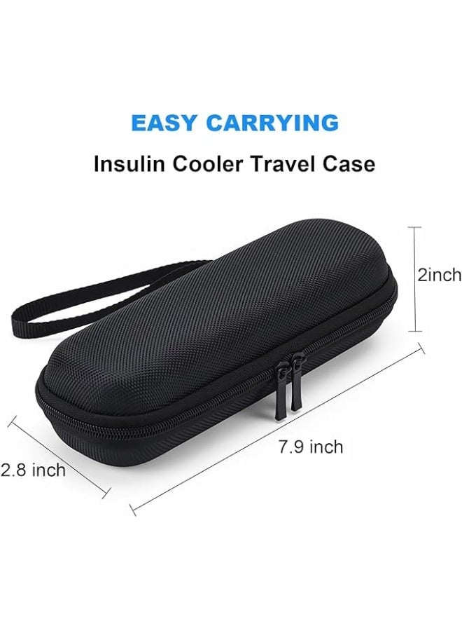 Generic Insulated travel case for insulin pens - Portable medical cooling organizer, no ice packs needed - Suitable for daily use and trips (Black)  - Image 2