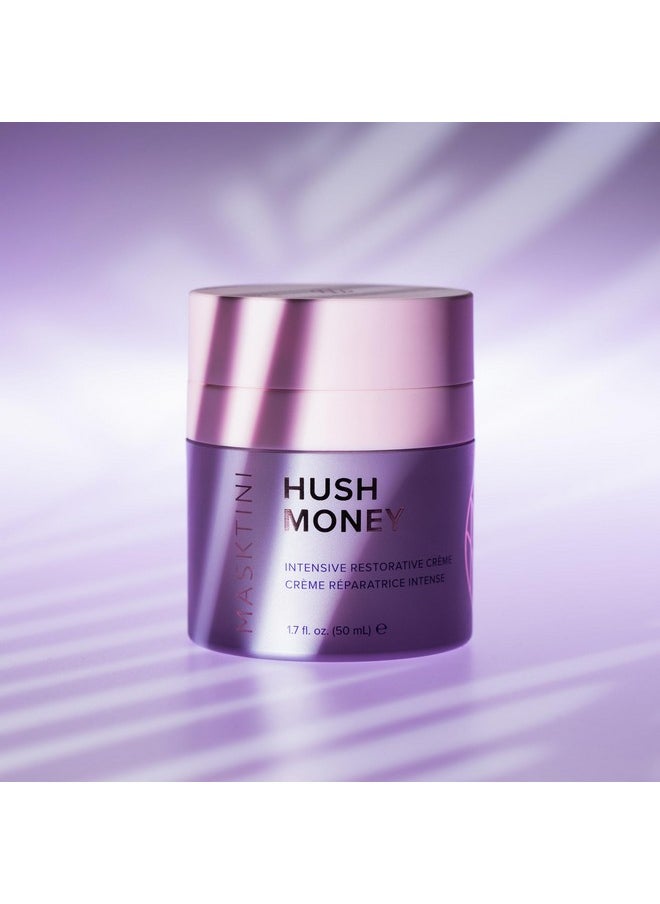 Masktini - Hush Money Intensive Restorative Creme 1.7 Oz Anti Aging Face Cream Peptide Moisturizer Brightening And Firming For Dry Skin - Image 1