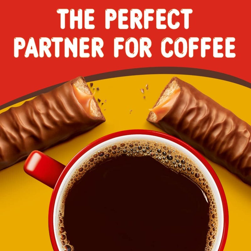 Twix حلوى شوكولاتة توكس بكميات كبيرة، مغلفة بشكل فردي، بحجم كامل، بار حلوى بسكويت بالشوكولاتة الكراميل، مثالية للوجبات الخفيفة، الحفلات، أكياس الهدايا، العطلات، علبة تحتوي على 36 قطعة - Image 3