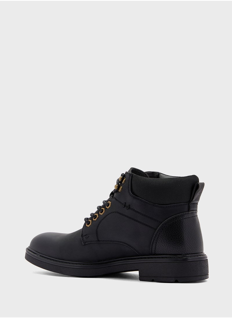 Robert Wood Casual Lace Up Boots  - Image 3