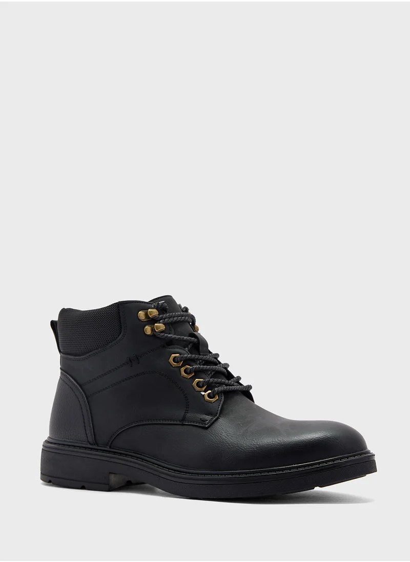 روبرت وود Casual Lace Up Boots