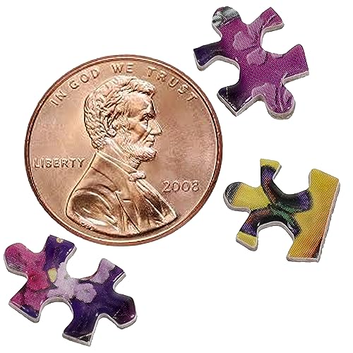 TDC Games World’s Smallest Jigsaw Puzzle, Six String Fling – Mini Puzzles, Small Challenging Travel Art Puzzle for Adults, 200+ Pieces, 6 x 4 inches - Image 5