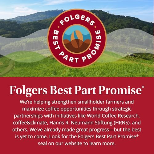Folgers Half-Caff Medium Roast Coffee, 72 Keurig K-Cup Pods - Image 3
