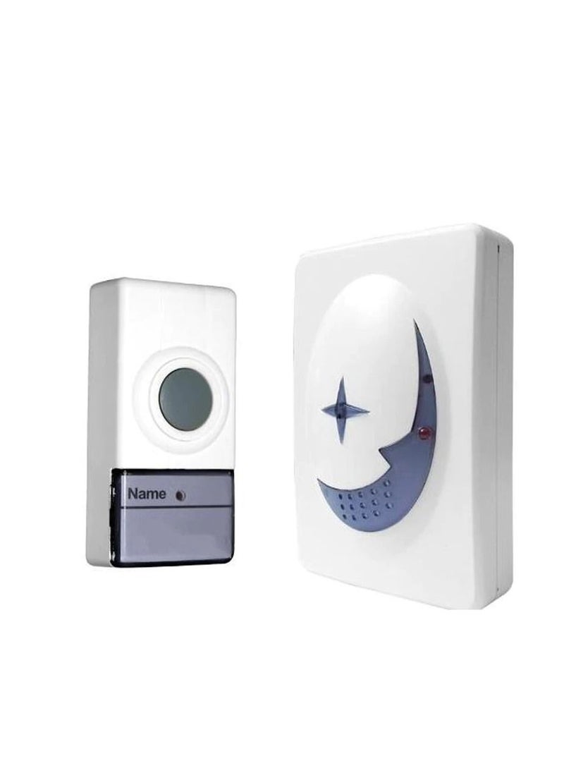 RL - Wireless Doorbell  Digital Doorbell Home Safety Doorchime with Loudly Voice sound easy install - Image 1