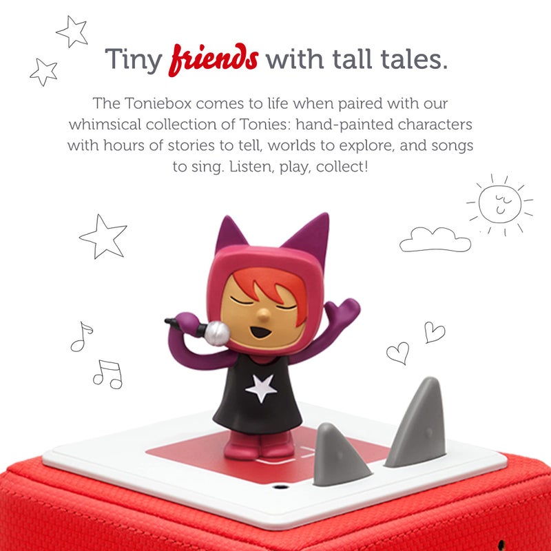 Tonies Singer Creative Toy Figurine - Record and Upload up to 90 Minutes of Your Own Stories and Songs - Image 2