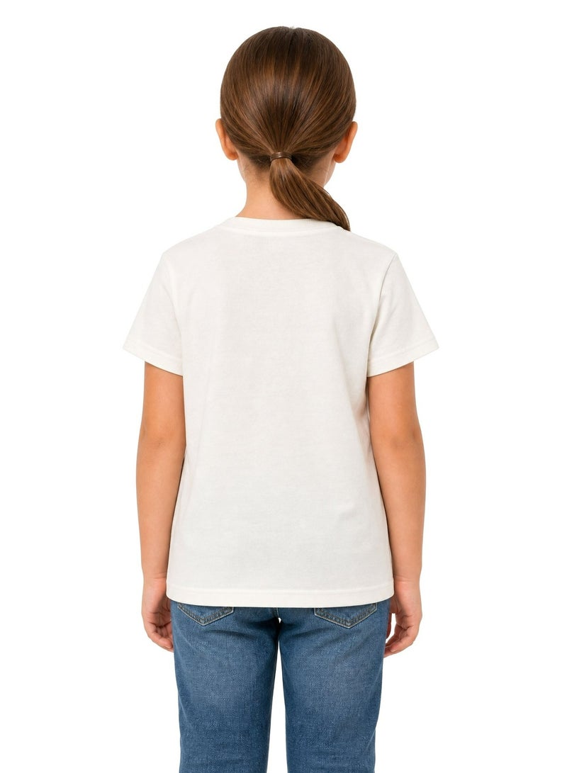 The Smurfs Girls’ Graphic T-Shirt Pack of 3– Smurfette Short-Sleeve Crew-Neck Cartoon Casual Top - Image 3