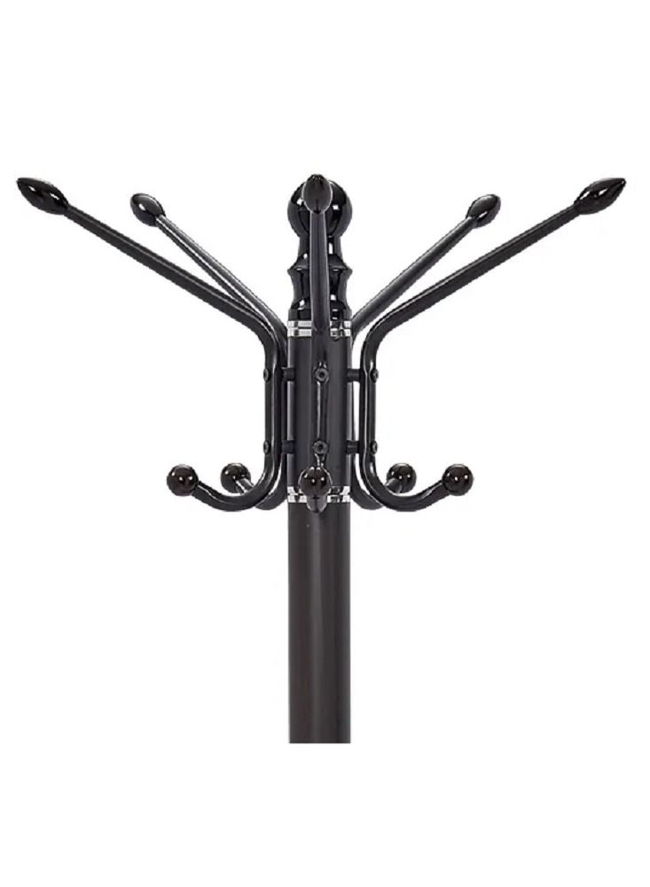 DubaiGallery حاملات المعاطف رفوف المعاطف رف المعاطف المعدنية حامل المعاطف المعدنية حامل القبعات حامل المعاطف الثقيل غرفة النوم الممر قائم بذاته رفوف الملابس حاملات القبعات رف قائم بذاته - Image 2