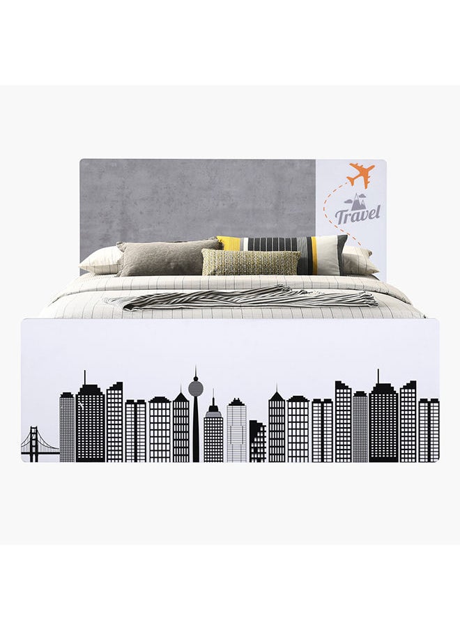 Home Box City Twin Bed 204 x 80 x 130 cm  - Image 2