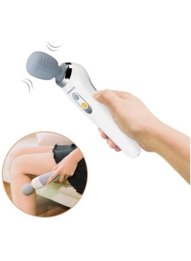 جهاز تدليك يدوي - جهاز تدليك كامل للجسم والرقبة والقدم بوظائف ذكية وتصميم مقاوم للماء وإضاءة LED وعصا محمولة لتخفيف الألم واسترخاء العضلات - Image 3