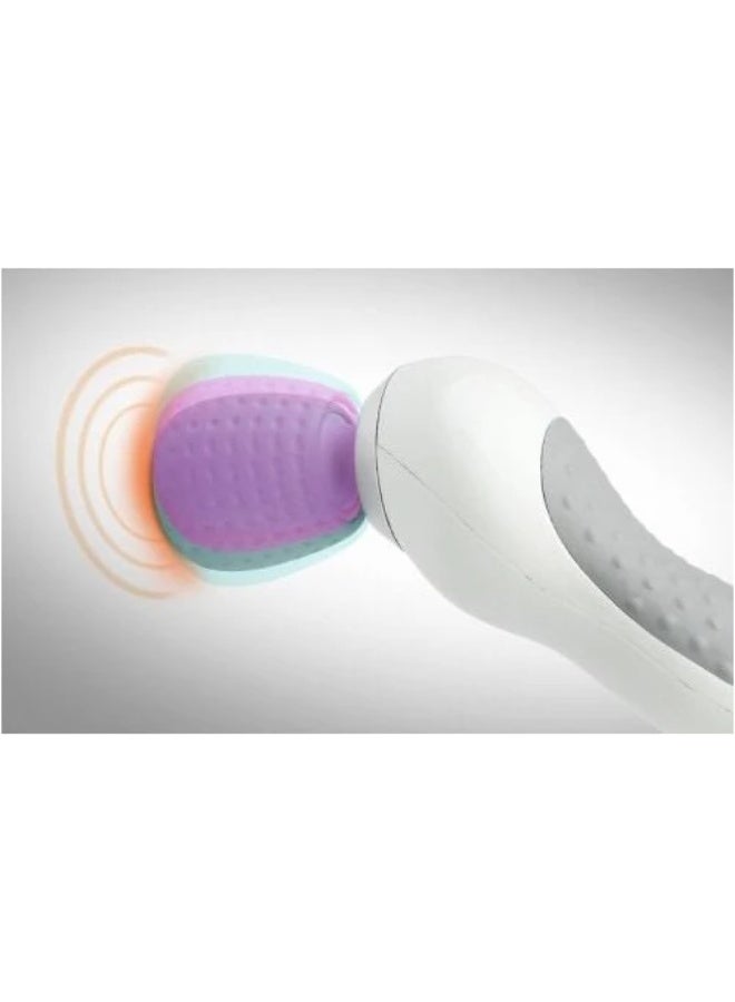 جهاز تدليك يدوي - جهاز تدليك كامل للجسم والرقبة والقدم بوظائف ذكية وتصميم مقاوم للماء وإضاءة LED وعصا محمولة لتخفيف الألم واسترخاء العضلات - Image 2