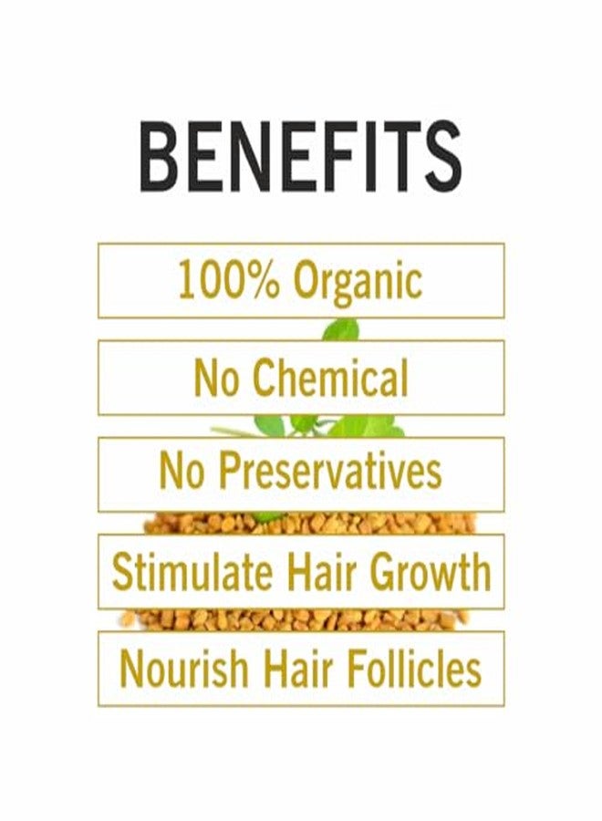 TQS 100% Natural & Organic Fenugreek Powder for Hair Care, Reduces Dryness, 100g - Image 4