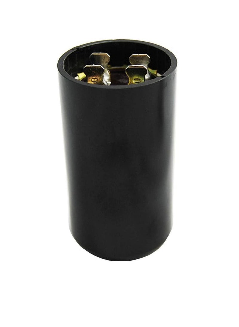 High Quality 2 Pin Cylinder Shaped Motor Starting Capacitor Black (150 MFD BLUE (150µF)) - Image 1