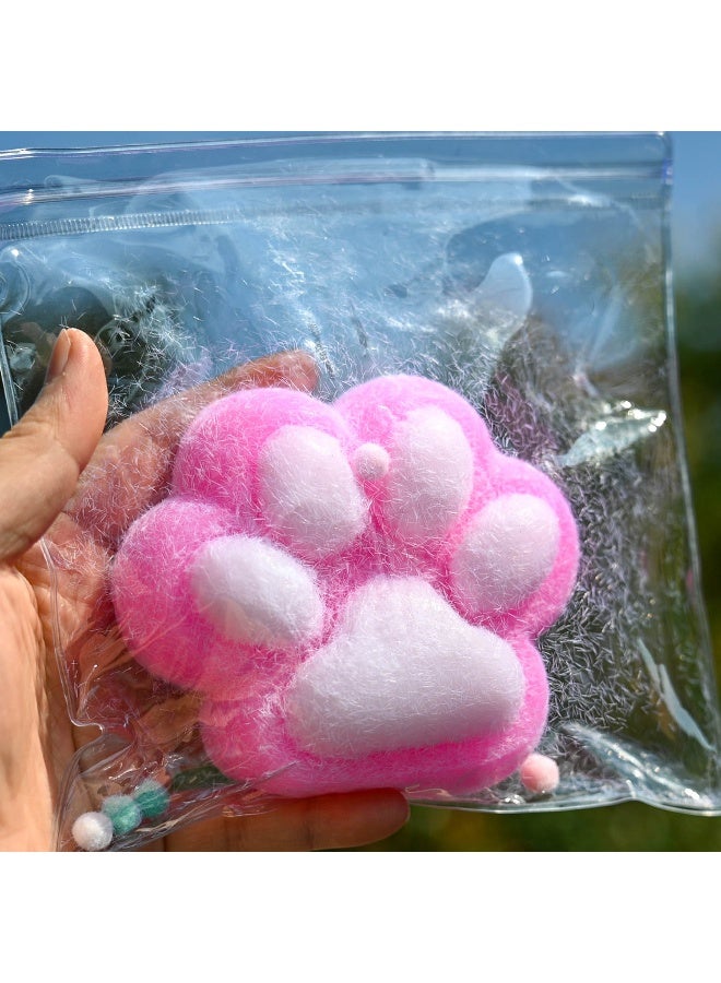 xozgdovg Ultra-Soft Cat Paw Stress Relief Toy 