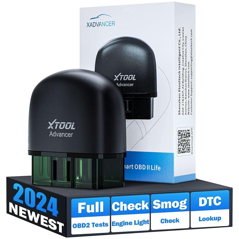 XTOOL XTOOL Advancer AD20 OBD2 Scanner Check Engine Light Diagnostic Scan Tool for iPhoneAndroid OBDII Scanner for Car Mode 6 Live Data Freeze Frame PerformanceVoltage Test