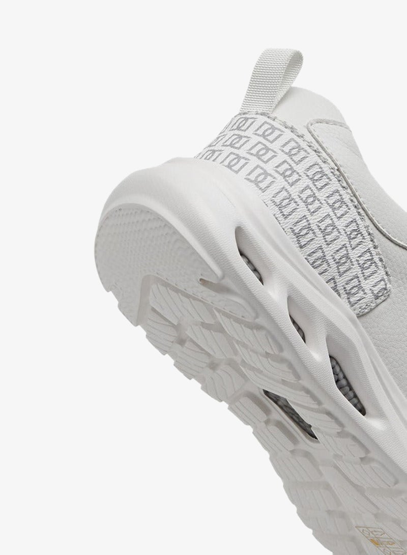 DUCHINI Men's Monogram Print Lace-Up Sneakers - Image 5