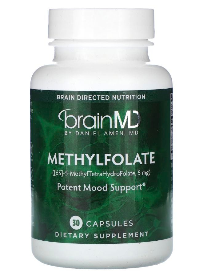 BRAINMD Methylfolate 30 Capsules