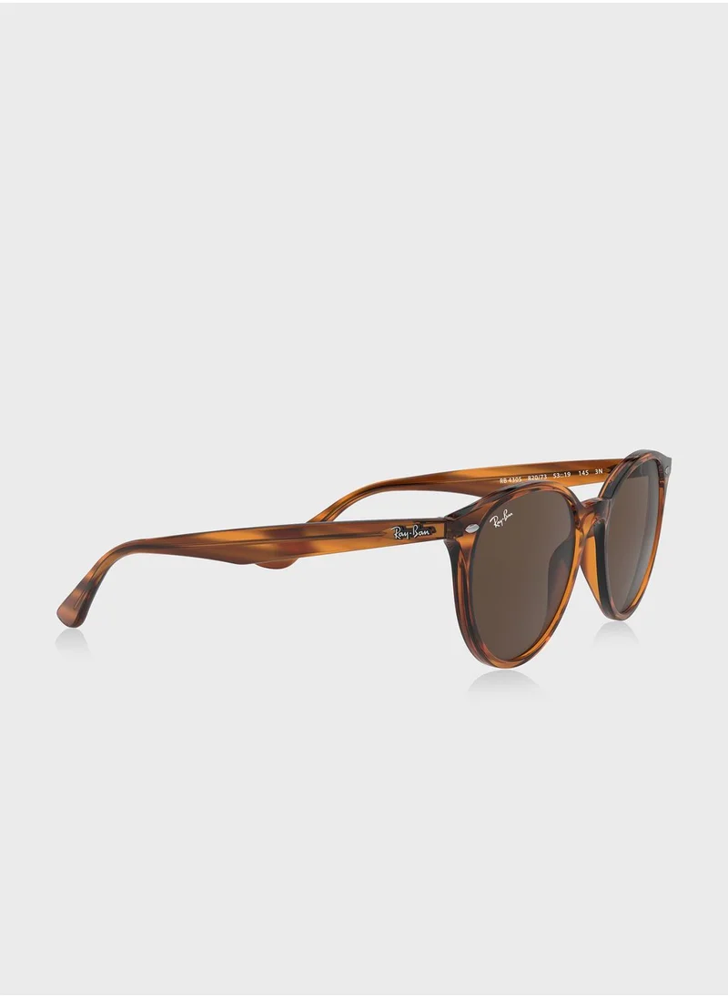 Ray-Ban 0Rb4305 Havana Phantos Sunglasses