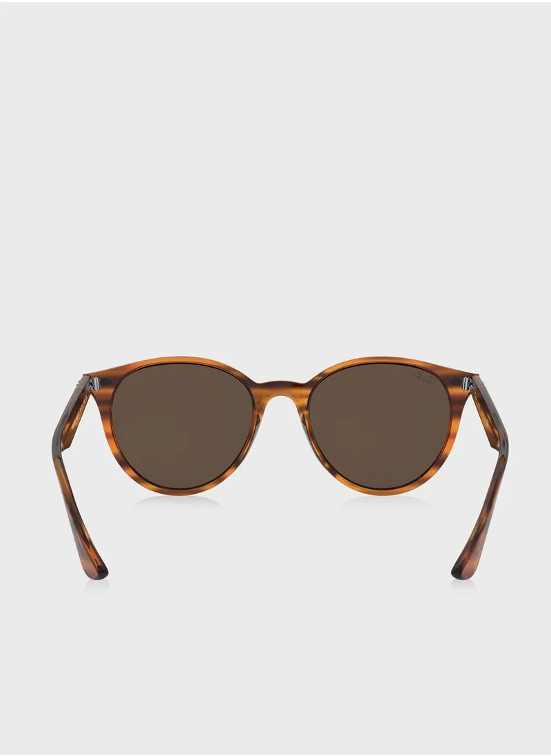 Ray-Ban 0Rb4305 Havana Phantos Sunglasses