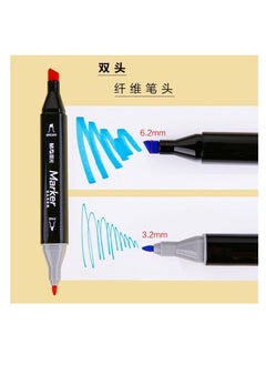 M&G M&G Chenguang bagged double-headed marker pen color painting 30 colors - No:APMV1413  - Image 3