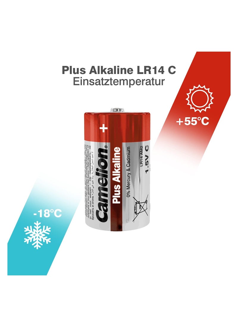 Camelion - Camelion LR14 C Baby Plus Alkaline Battery - Image 1