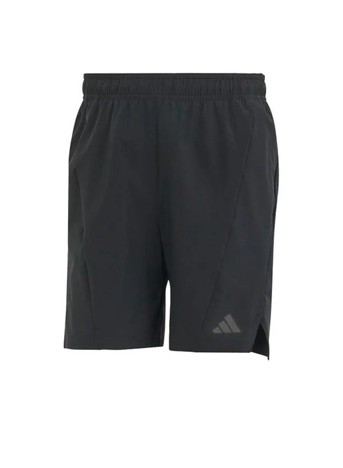 adidas شورت قصير أسود للرجال