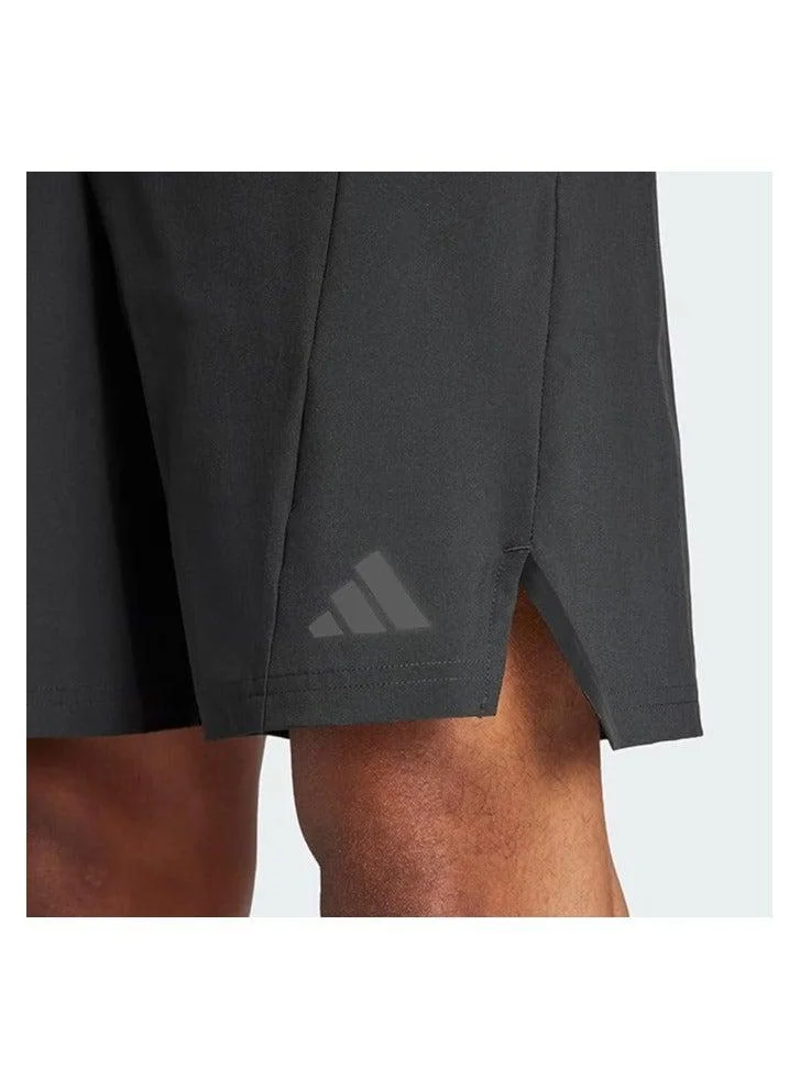 adidas شورت قصير أسود للرجال