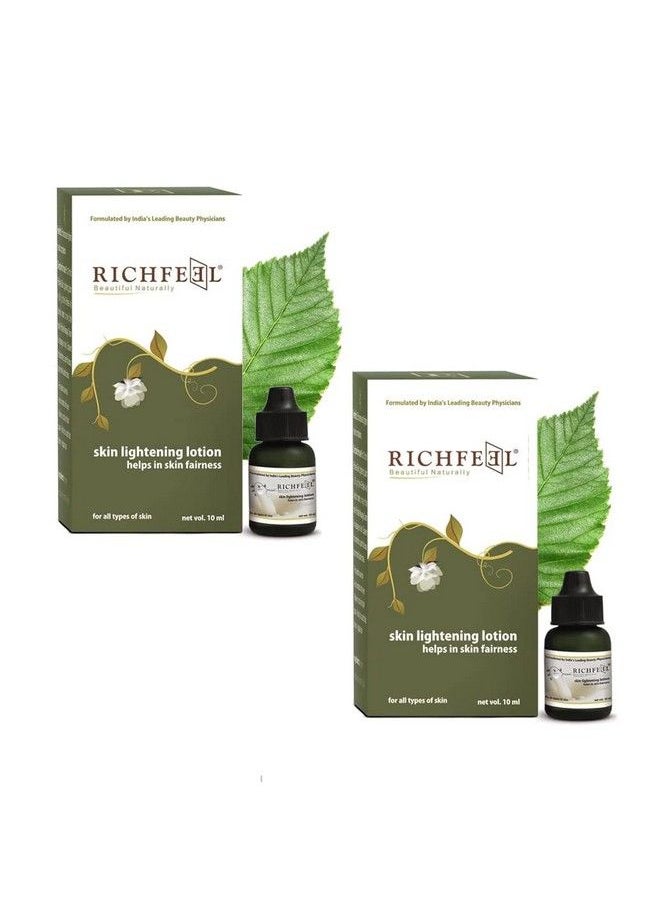 Richfeel Skin Lightening Lotion 10Ml Pack Of 2  - Image 1