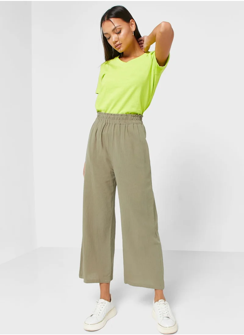 Ginger Wide Leg Casual Pants