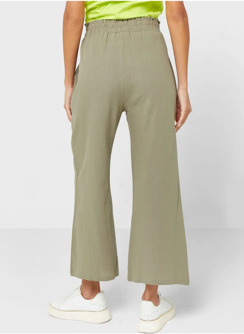 Ginger Wide Leg Casual Pants