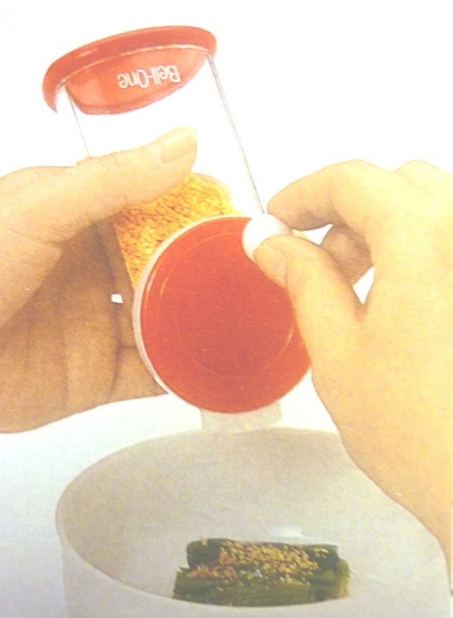 ASVEL 1 X New Asvell Plastic Sesame Grinder Made In Japan, White - Image 3