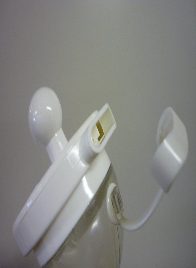 ASVEL 1 X New Asvell Plastic Sesame Grinder Made In Japan, White - Image 4