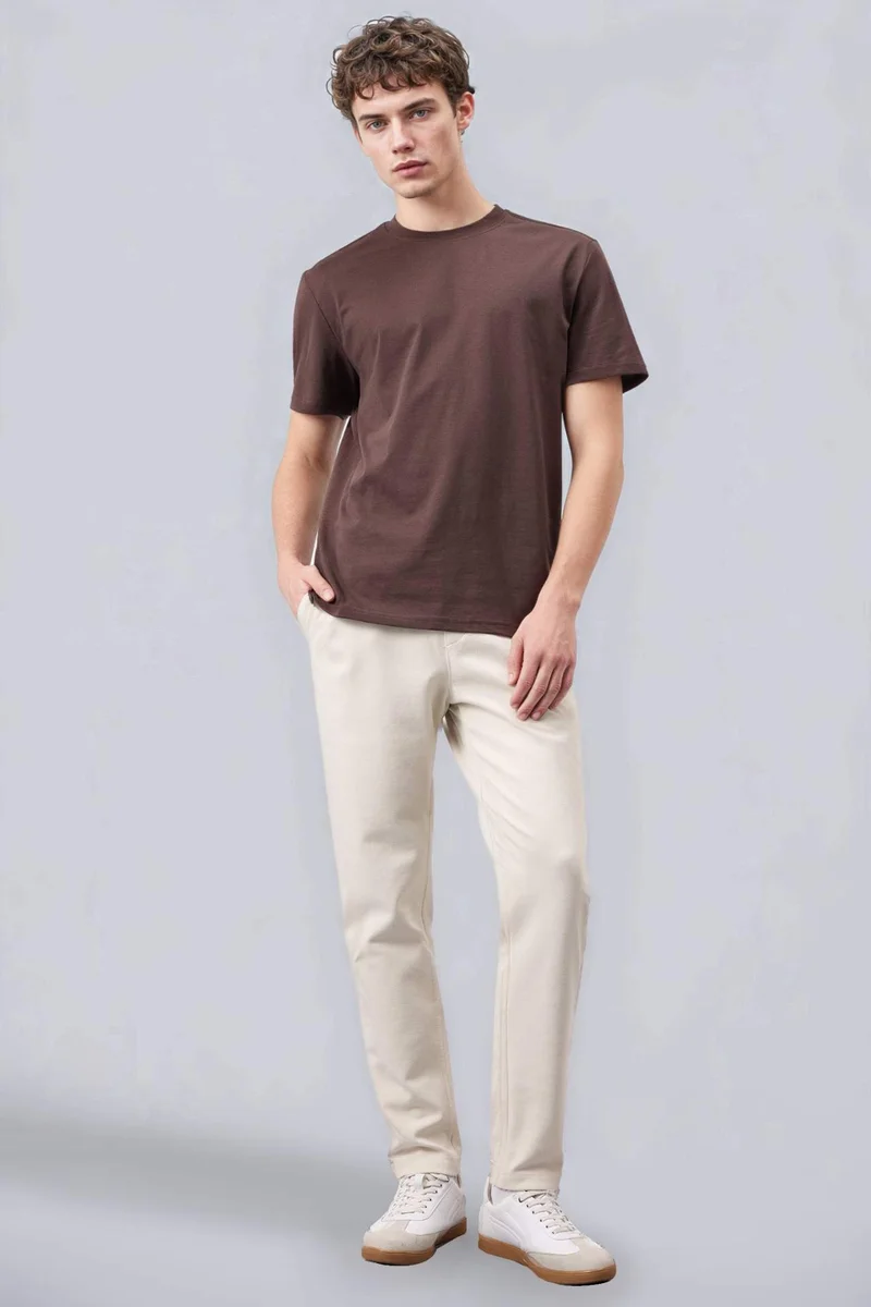 DeFacto New Regular Fit Crew Neck Basic T-Shirt