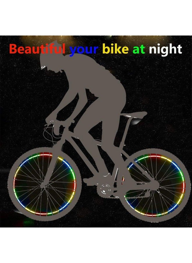 Dogxiong - 5 Package Reflective Tape Outdoor Safety Warning Lighting Sticker Waterproof Bike Reflector Tape For Car Bicycle Motorcycle Rim Self Adhesive Diy Decoration - Image 1