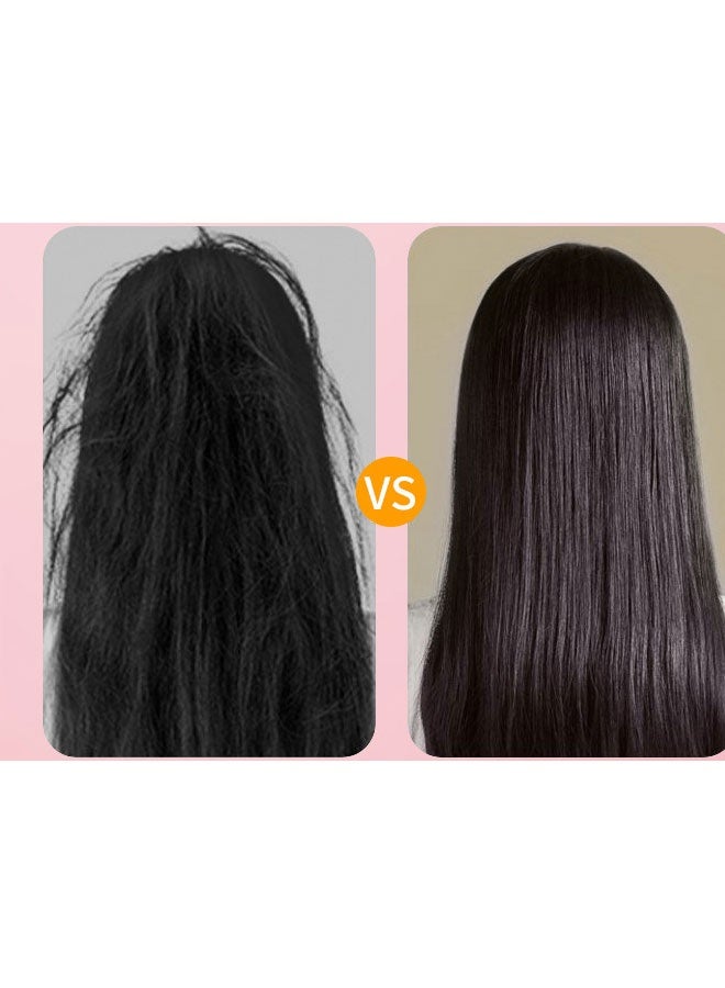 Apple Green 2nd Gen Wireless Negative Ions Hair Straightening Brush Volumizing Inward Curling Hair Tool Non - Damaging Electric Comb (Including 1 Comb 2 Clips) - Image 3