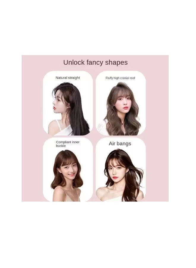 Apple Green 2nd Gen Wireless Negative Ions Hair Straightening Brush Volumizing Inward Curling Hair Tool Non - Damaging Electric Comb (Including 1 Comb 2 Clips) - Image 2