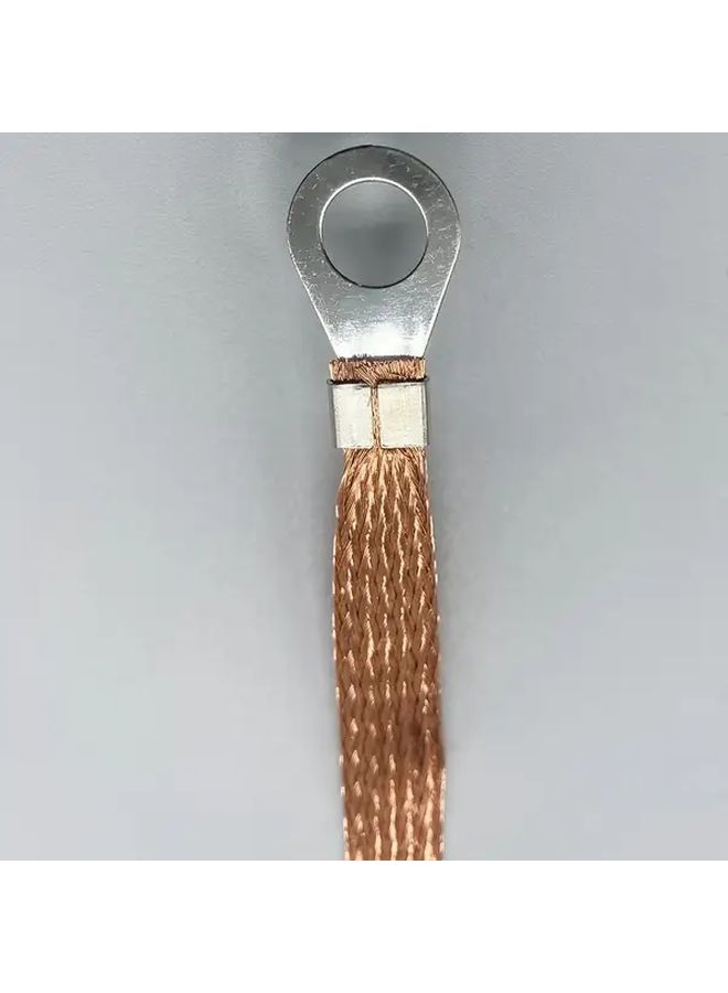 6mm 300mm Copper Braided Grounding Wire Aperture for Distribution Box - Image 2