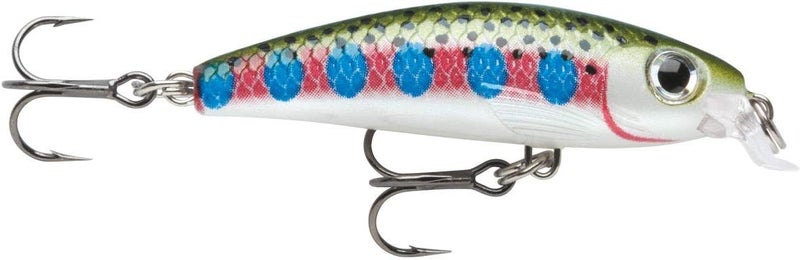 Rapala Ultra Light Minnow Fishing Lure 1.5-Inch in Rainbow Trout Color - Image 1