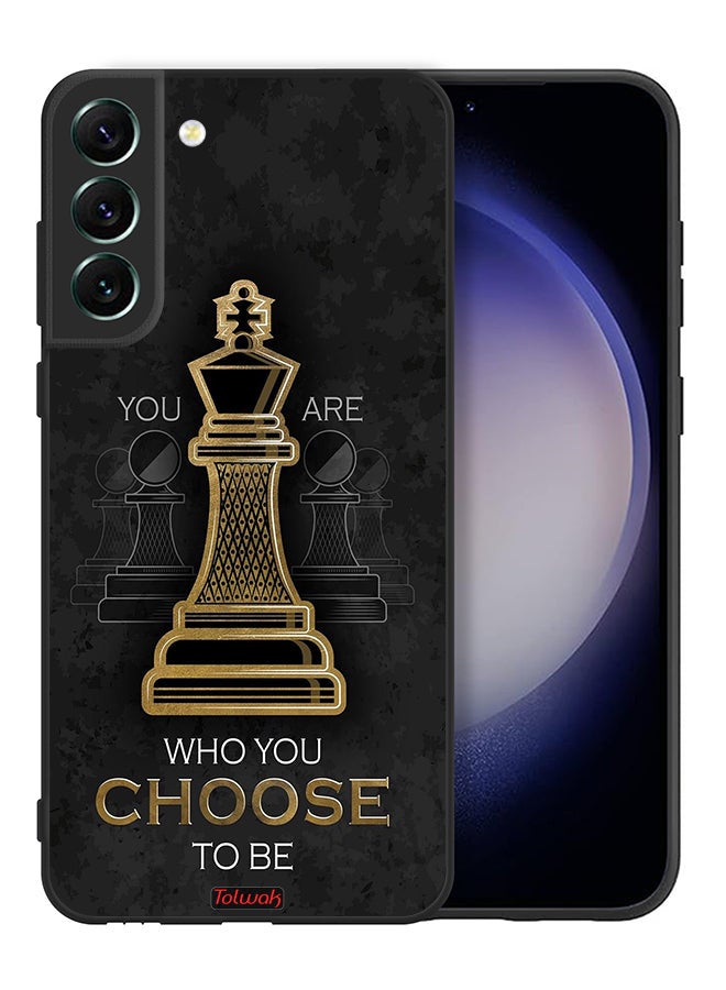 Tolwak Samsung Galaxy S21 Plus 5G Protective Case Cover You Are Who You Choose To Be - Image 2