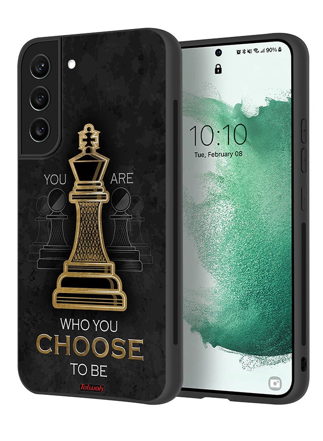 Tolwak Samsung Galaxy S21 Plus 5G Protective Case Cover You Are Who You Choose To Be - Image 1