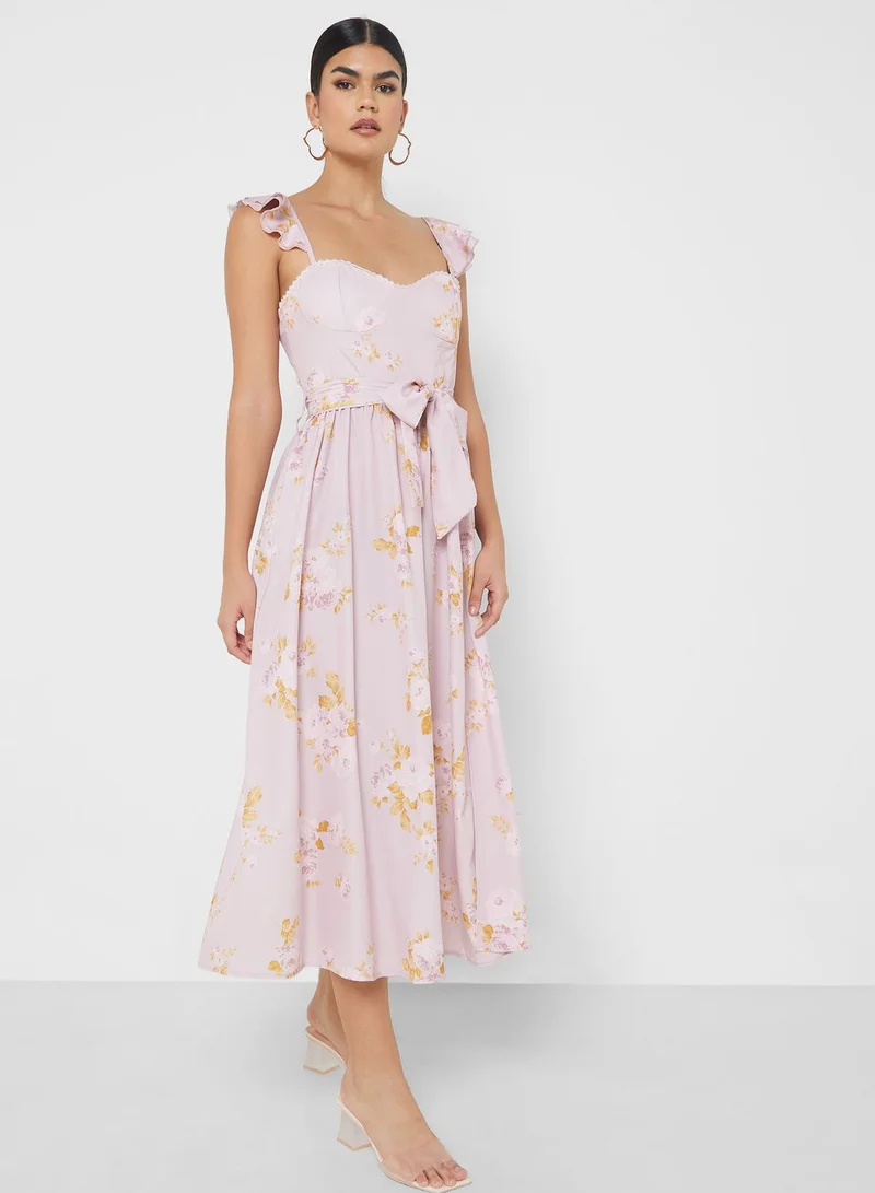 ELLA Floral Print Dress