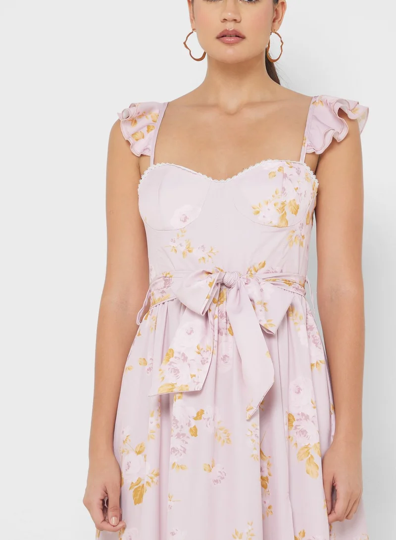 ELLA Floral Print Dress