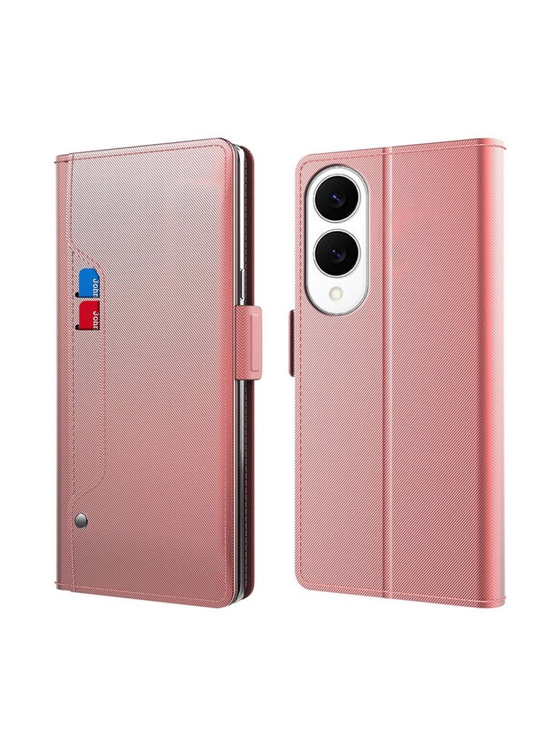 general Compatible with Samsung Galaxy S25 Edge Portable Protective Case  Magnetic Card Holder Phone Case Full-Coverage Shockproof Protective Case with Card Holder