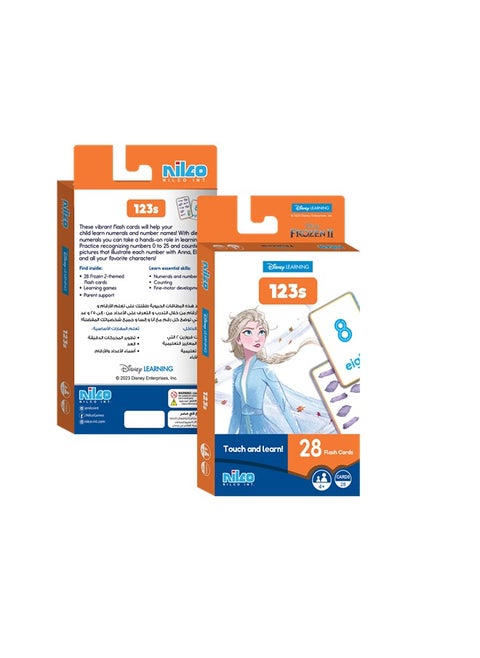 Frozen 2 Learn To Count Flash Cards